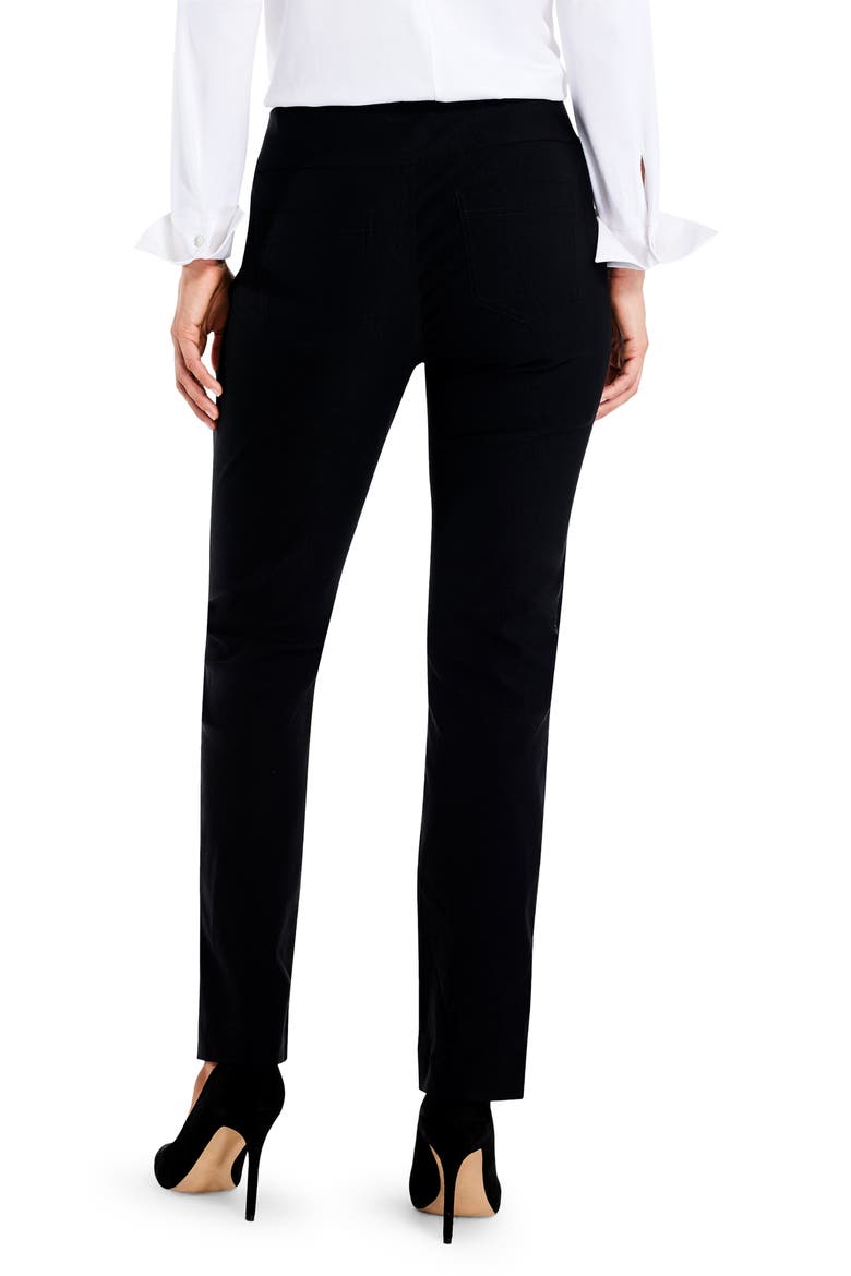 Wonderstretch Pocket Straight Leg Pants, Alternate, color, BLACK ONYX