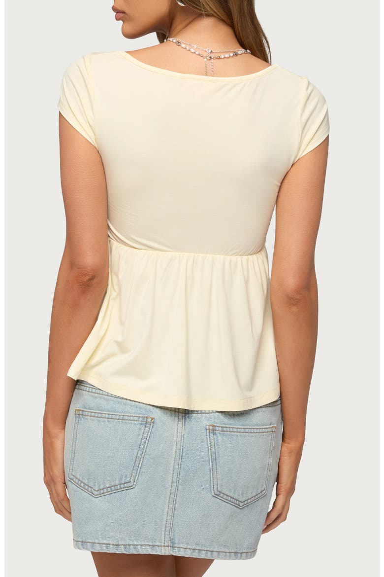 Kingsley Babydoll Top, Alternate, color, LIGHT-YELLOW