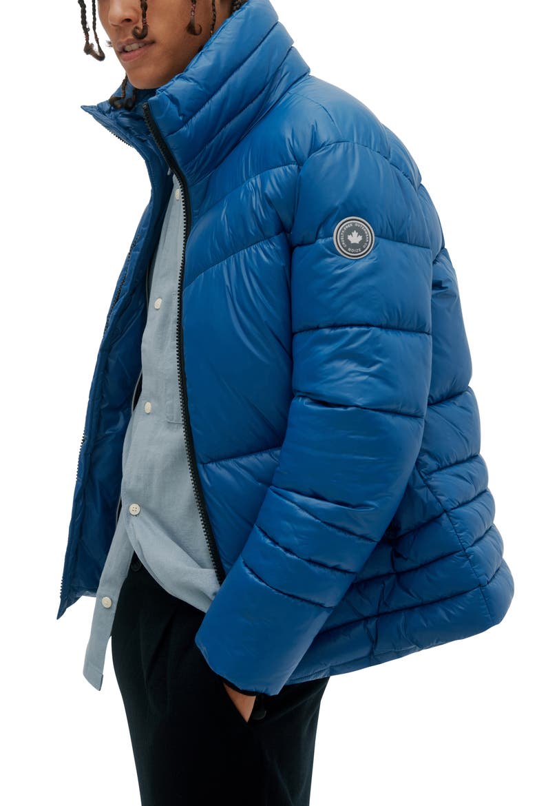 Kobe Insulated Puffer Coat, Alternate, color, STEEL