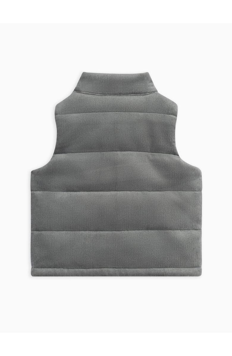Kendi Idris Corduroy Snap Vest, Alternate, color, Agave