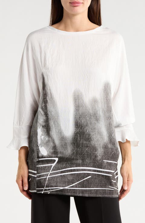 Placement Print Tunic