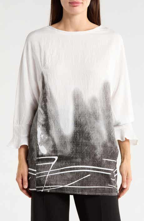 PATRIZIA LUCA Placement Print Tunic