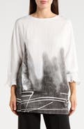 PATRIZIA LUCA Placement Print Tunic