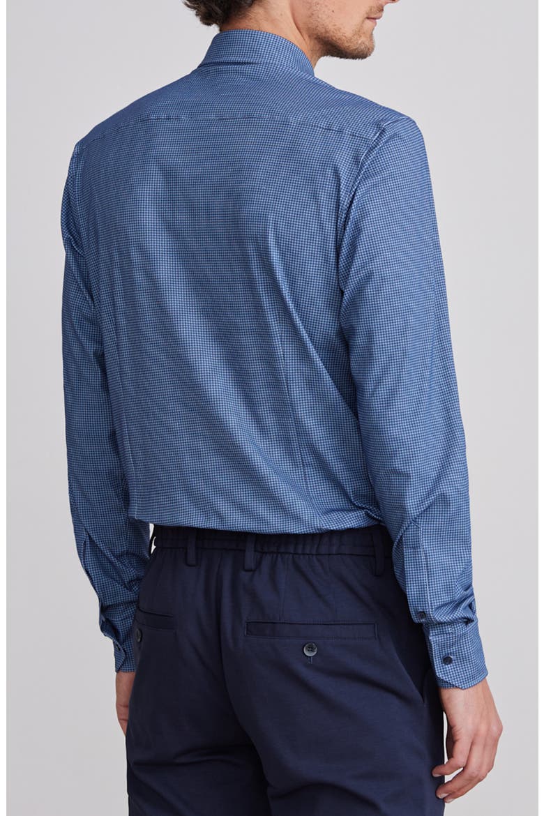 MODERN 4 FLEX STRETCH KNIT SHI, Alternate, color, DARK BLUE