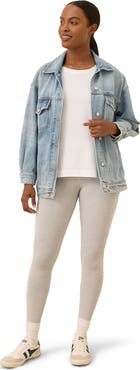 Pact Luxe Stretch Jersey Swing Long Sleeve Tee