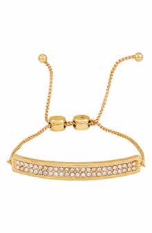 Vince Camuto Pavé Crystal Bar Slider Bracelet