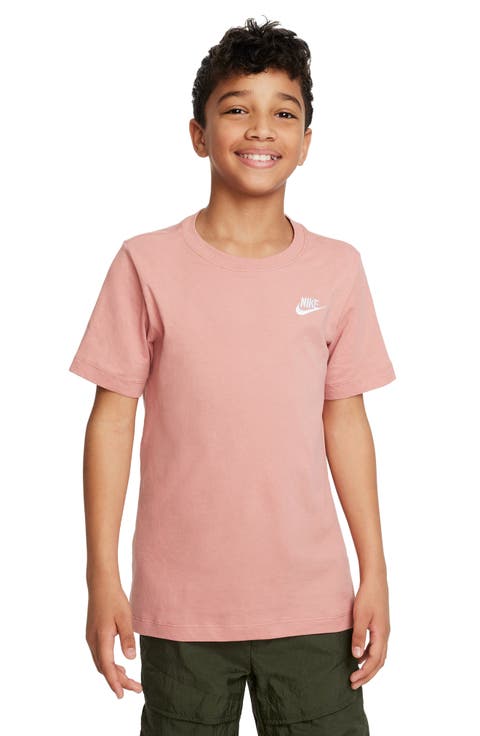 Kids' Embroidered Swoosh T-Shirt