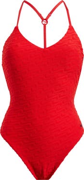 Nike Racerback Terry One-Piece Swimsuit