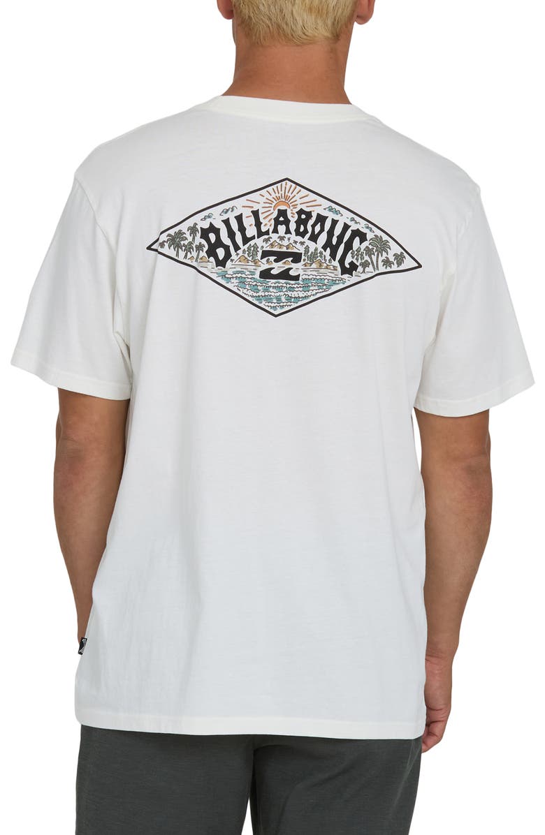 Billabong A/Div Arch Premium Graphic T-Shirt, Alternate, color, Off White
