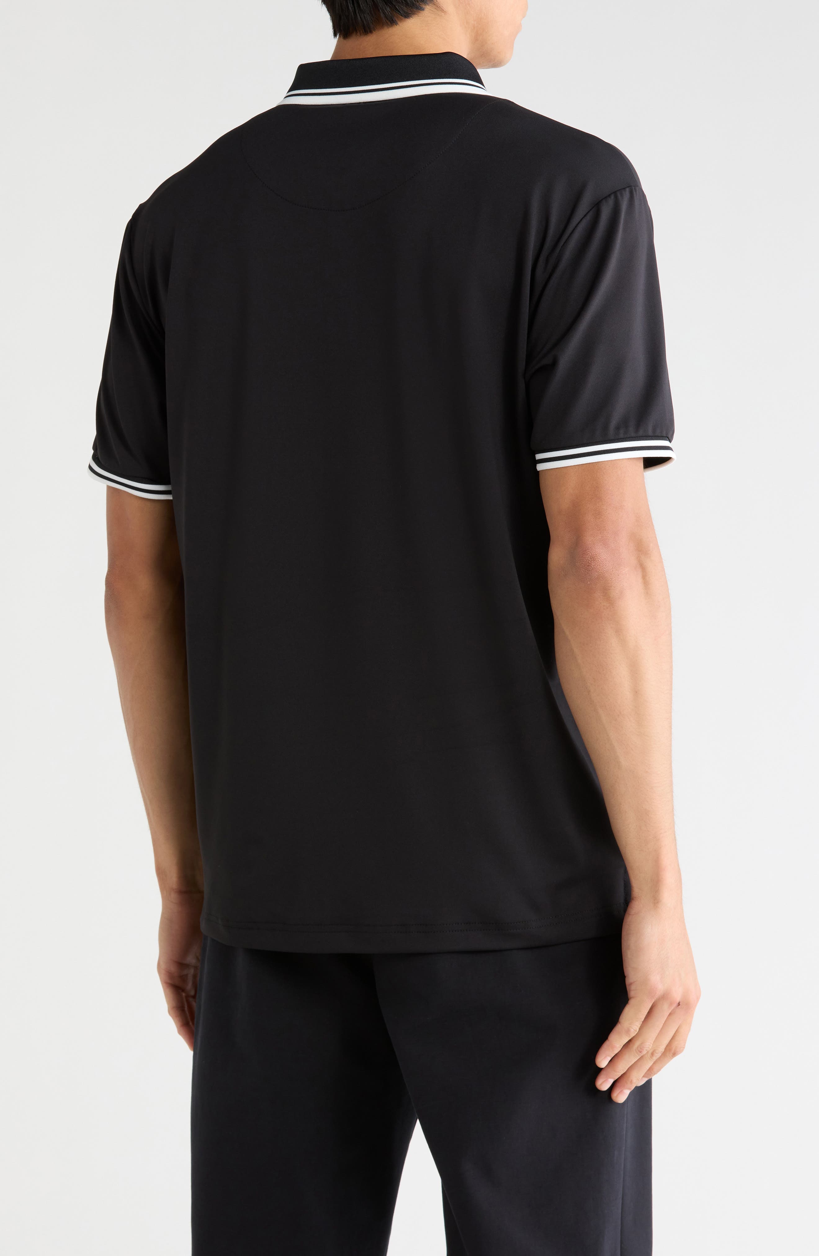 TOM BAINE Tipped Performance Polo (Men) | Nordstromrack