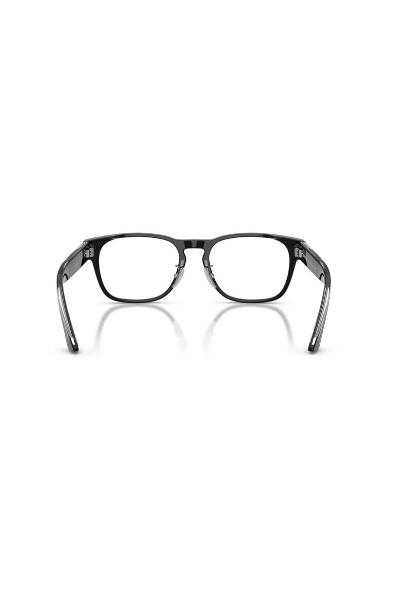54mm Rectangle optical glasses, Alternate, color, Black