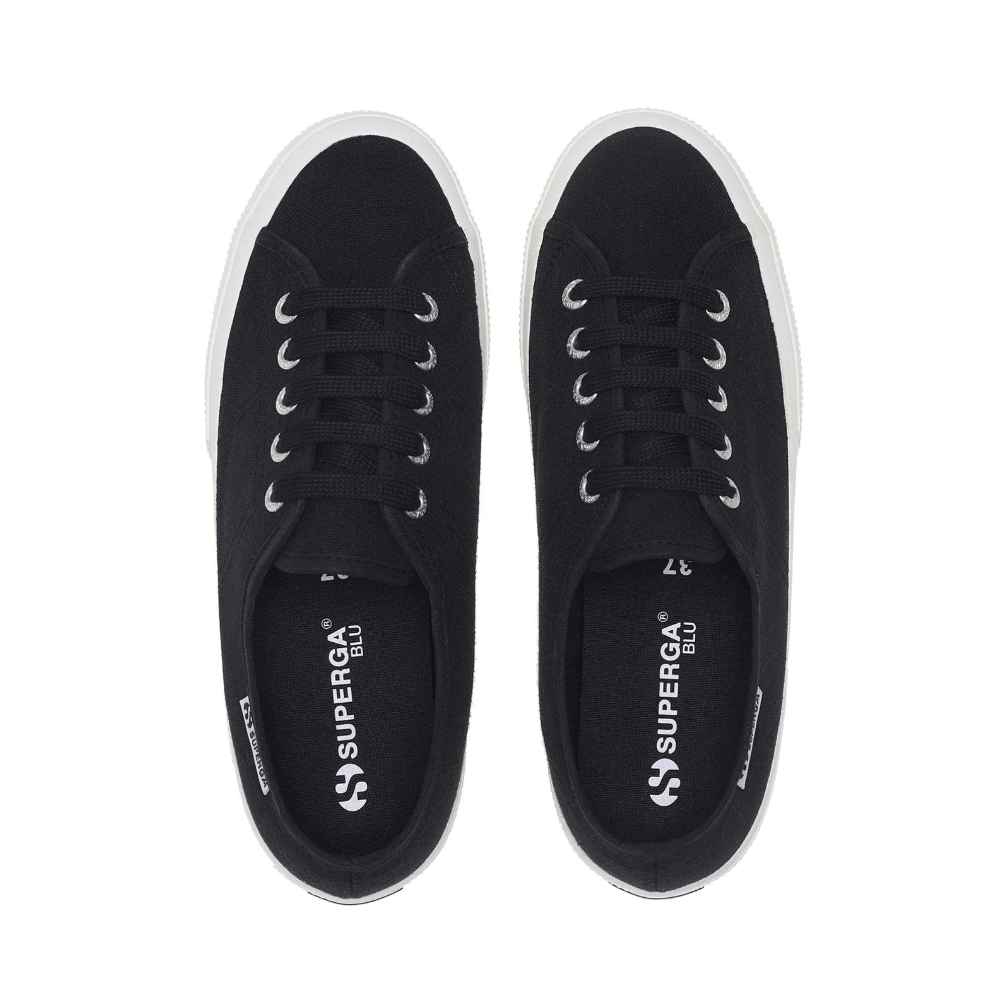 Superga 3750 Leggera Sneakers, Alternate, color, Black White