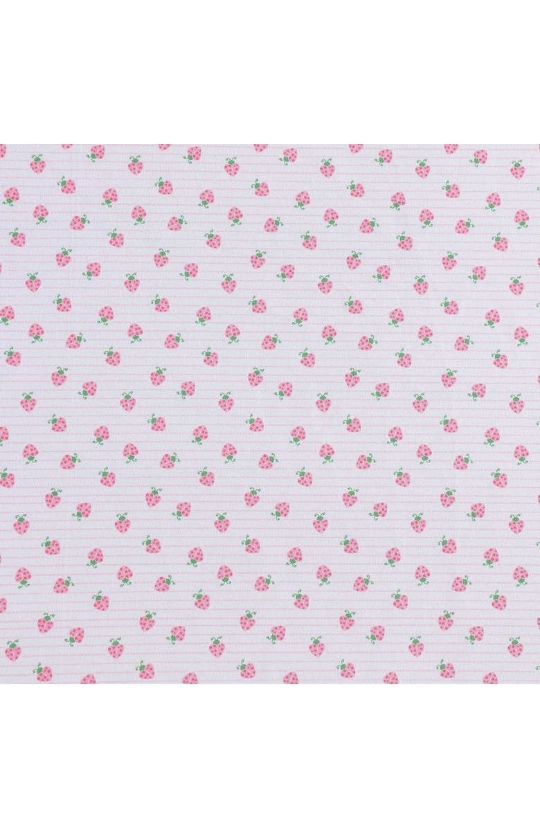 Laura Ashley Sweet Lady Bug Print Microfiber Sheet Set, Alternate, color, Lt-Pastel Pink