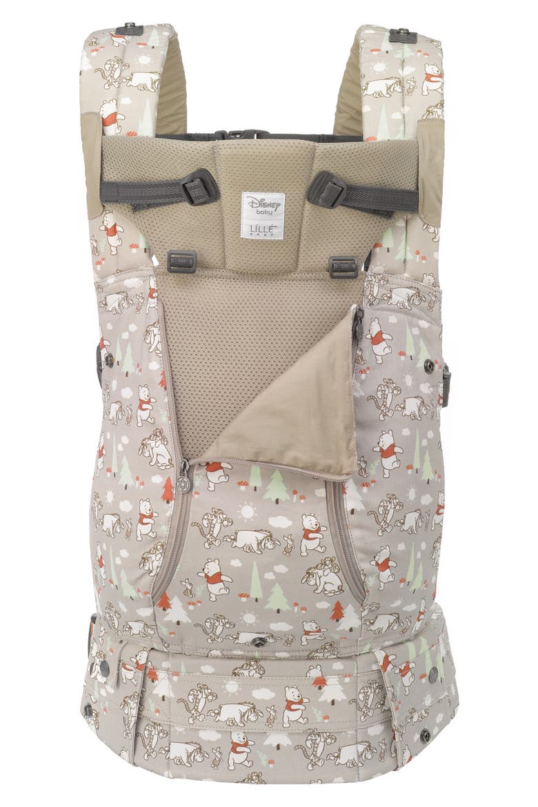 Complete All Seasons Baby Carrier - Winnie the Pooh Print, Main, color, KHAKI
