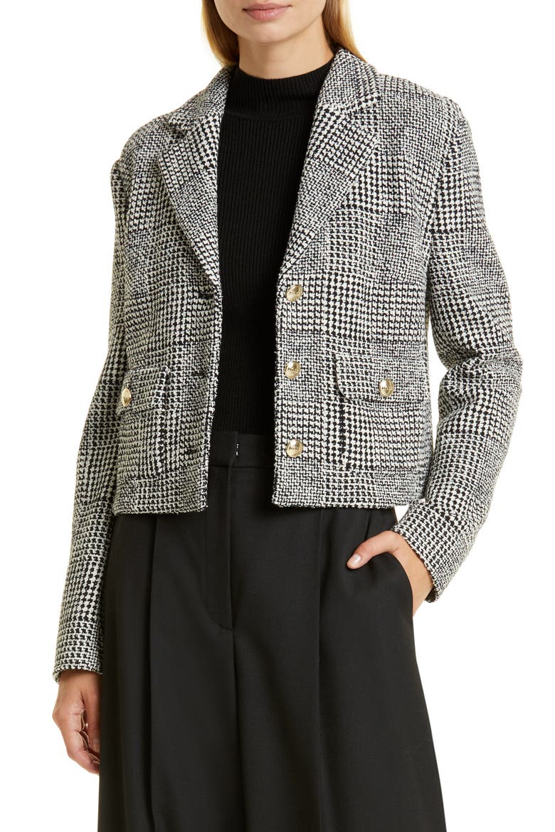 Jurilla Blazer Jacket, Main, color, GREY
