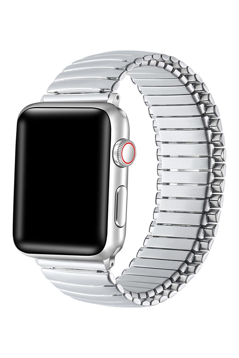 Slink 42mm Apple Watch® Stretch Watchband, Alternate, color, SILVER