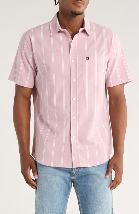 Keel Stripe Classic Fit Short Sleeve Shirt