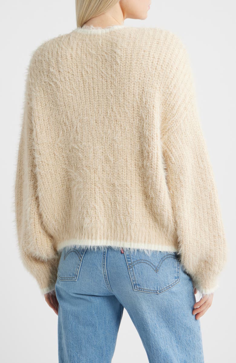 Rip Curl Shore Break Cardigan, Alternate, color, Natural