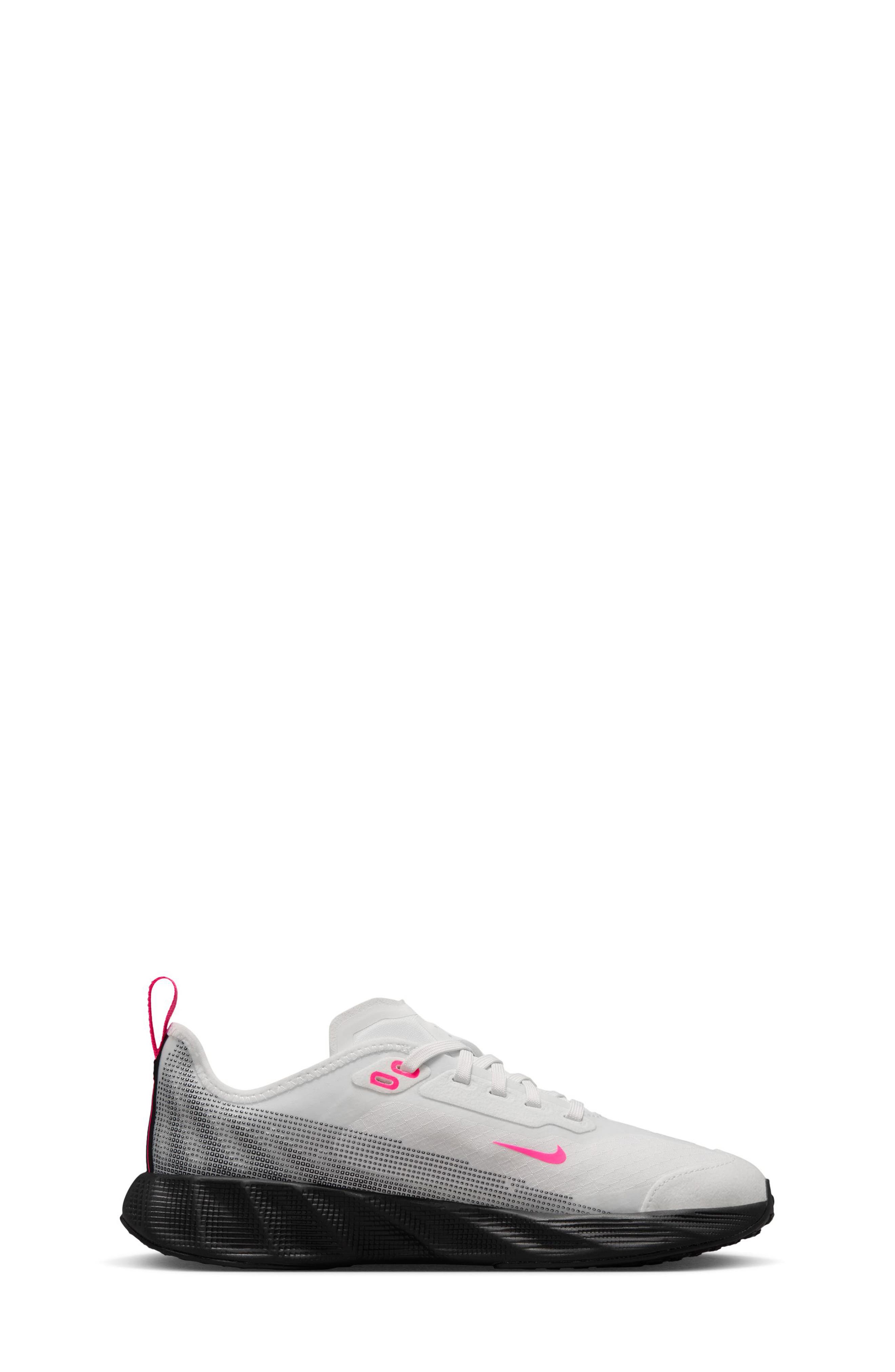 Kids' Ava X Sneaker, Alternate, color, SUMMIT WHITE/BLACK/HYPER PINK