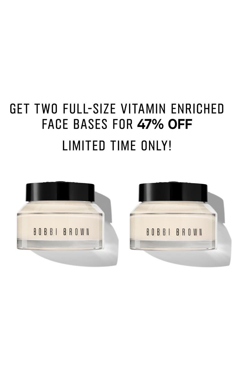 Bobbi Brown Vitamin Enriched Face Base Moisturizer & Primer Duo Set $138 Value, Alternate, color,