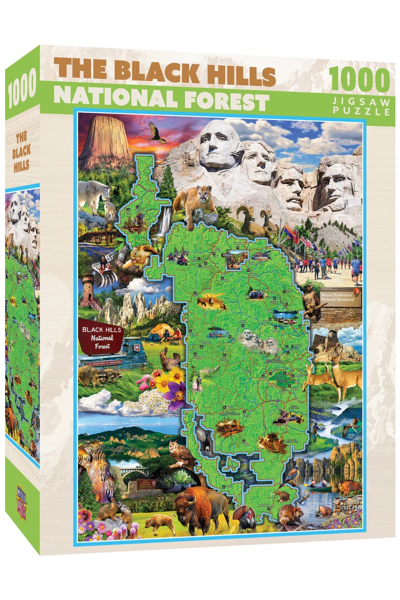 Black Hills 1000 Piece Jigsaw Puzzle, Main, color, Multicolor