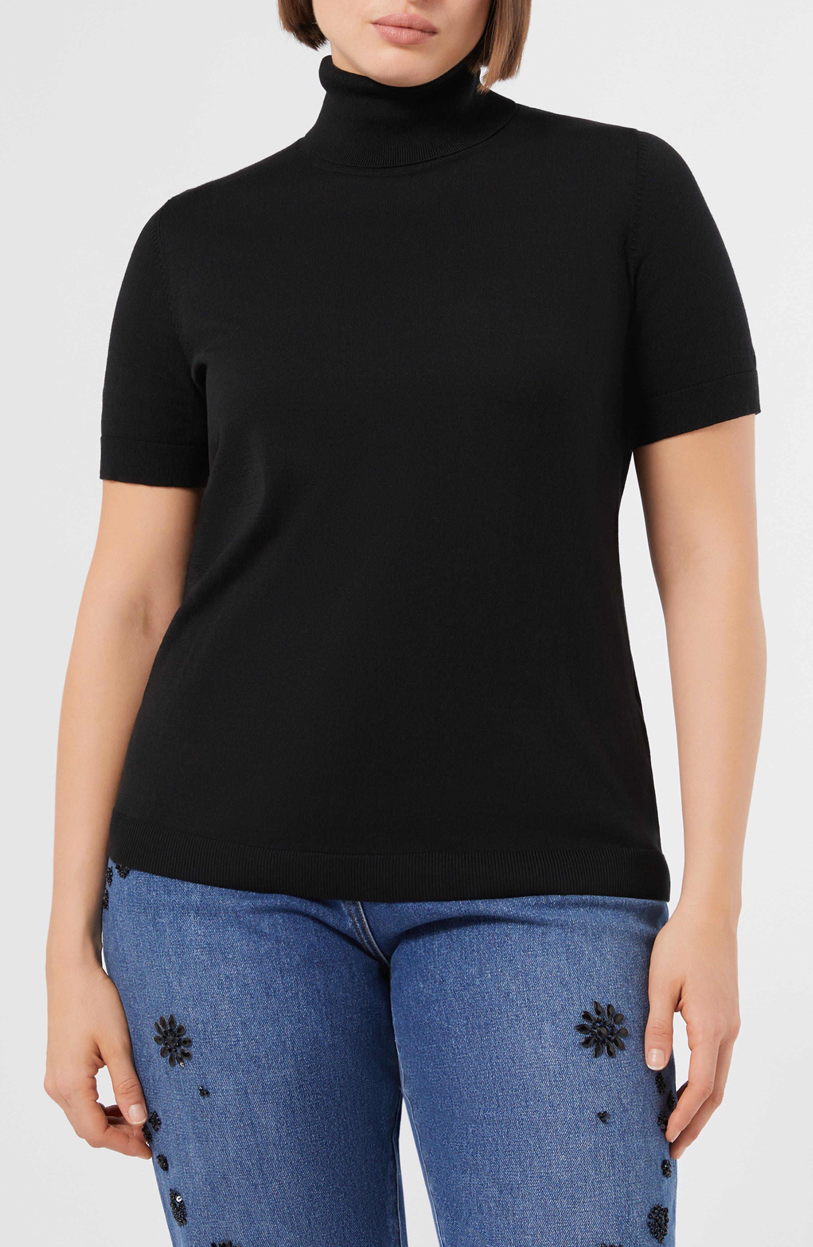 Abile Short Sleeve Cotton & Modal Sweater
