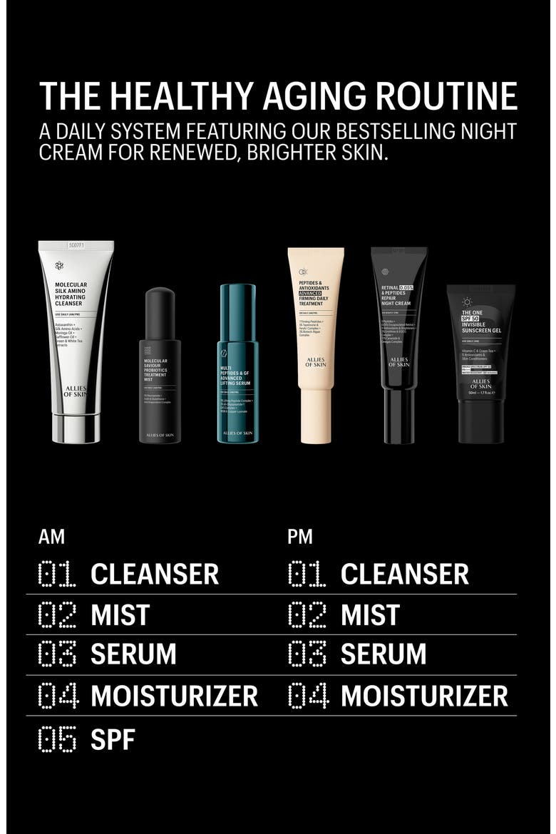 Retinal 0.05% Peptides & Antioxidants Advanced Firming Daily Treatment, Alternate, color, NO COLOR