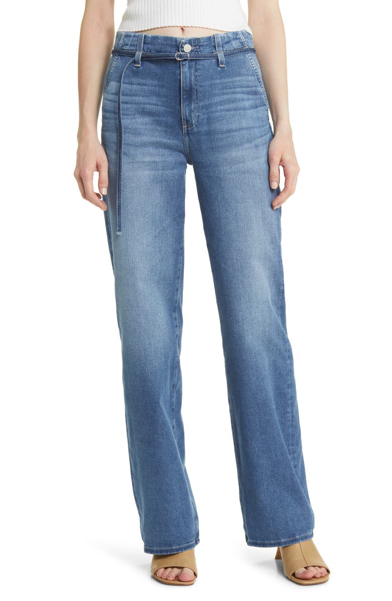 AG Kora Belted Straight Leg Jeans, Main, color, Catskills