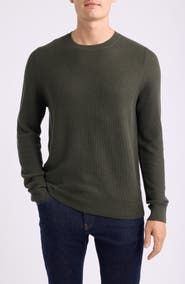 Nordstrom Cotton & Cashmere Crewneck Sweater