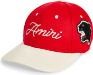 AMIRI Panther Patch Two-Tone Baseball Cap