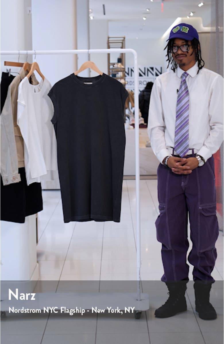 Muscle Cotton T-Shirt Dress, sales video thumbnail