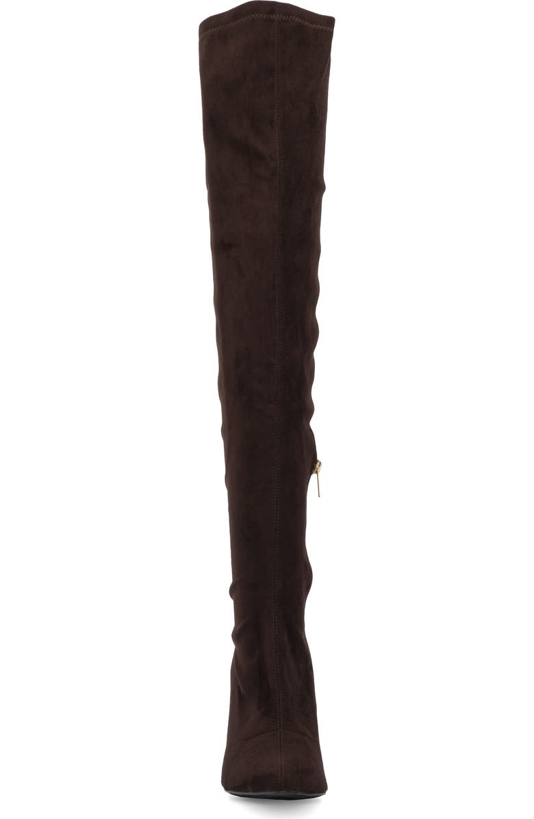 NEW YORK AND COMPANY Monia Over-the-Knee Boot, Alternate, color, Brown