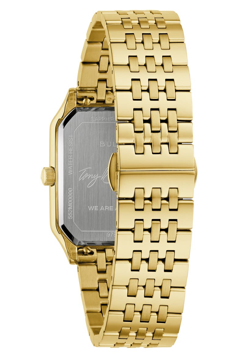 Tony Bennett We Are All Here Goldtone Bracelet Watch, 32mm, Alternate, color, GOLD-TONE