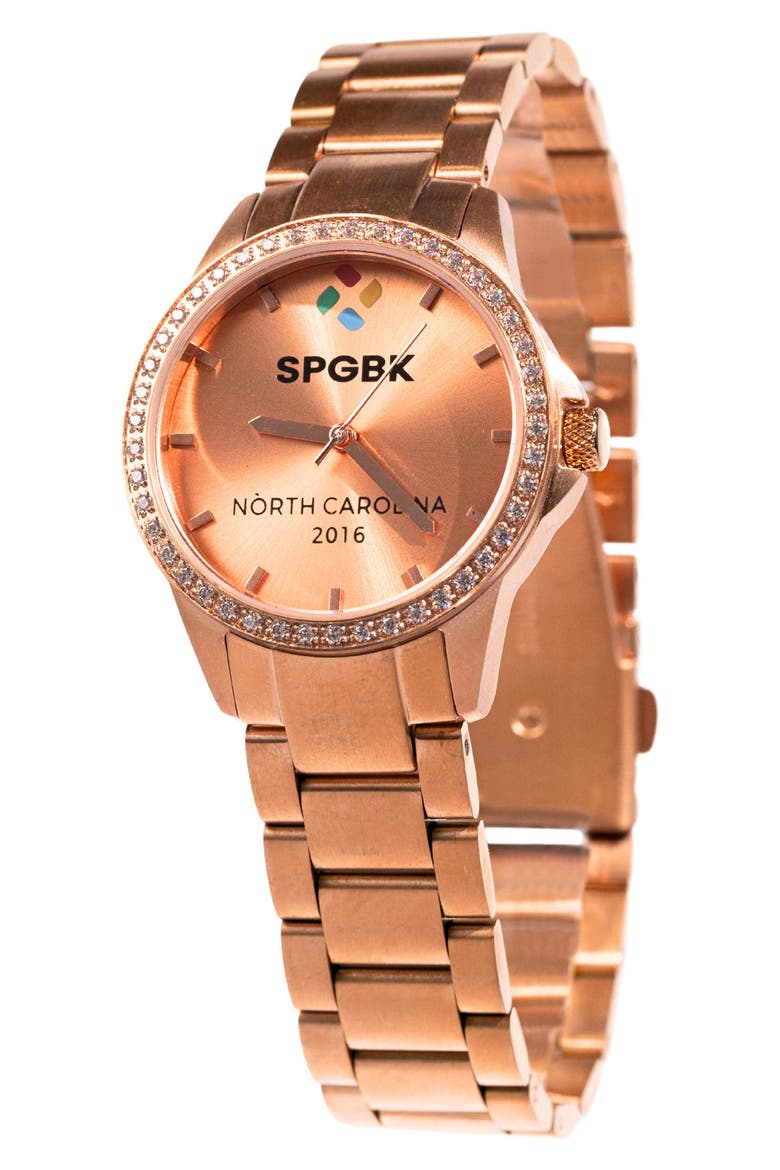 Raleigh Bracelet Watch, 32mm, Main, color, ROSE GOLD TONE