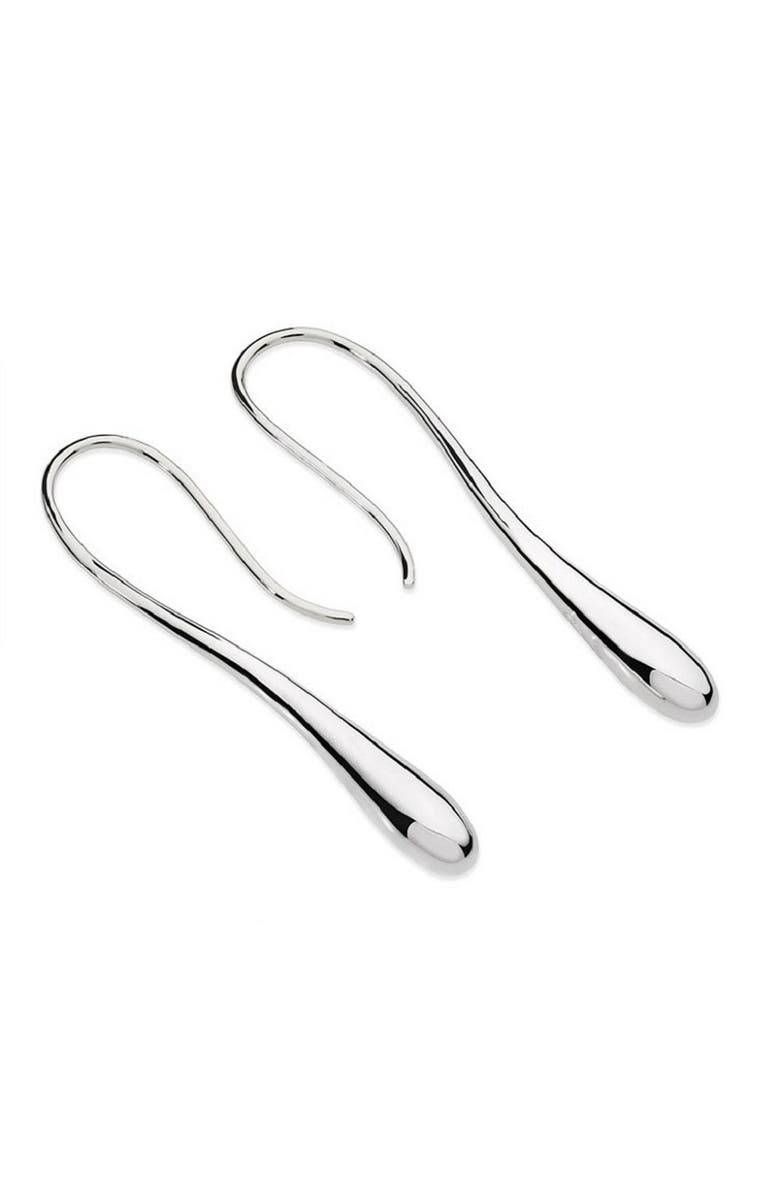 Lucy Quartermaine Solid Drop Earrings, Main, color, Sterling Silver