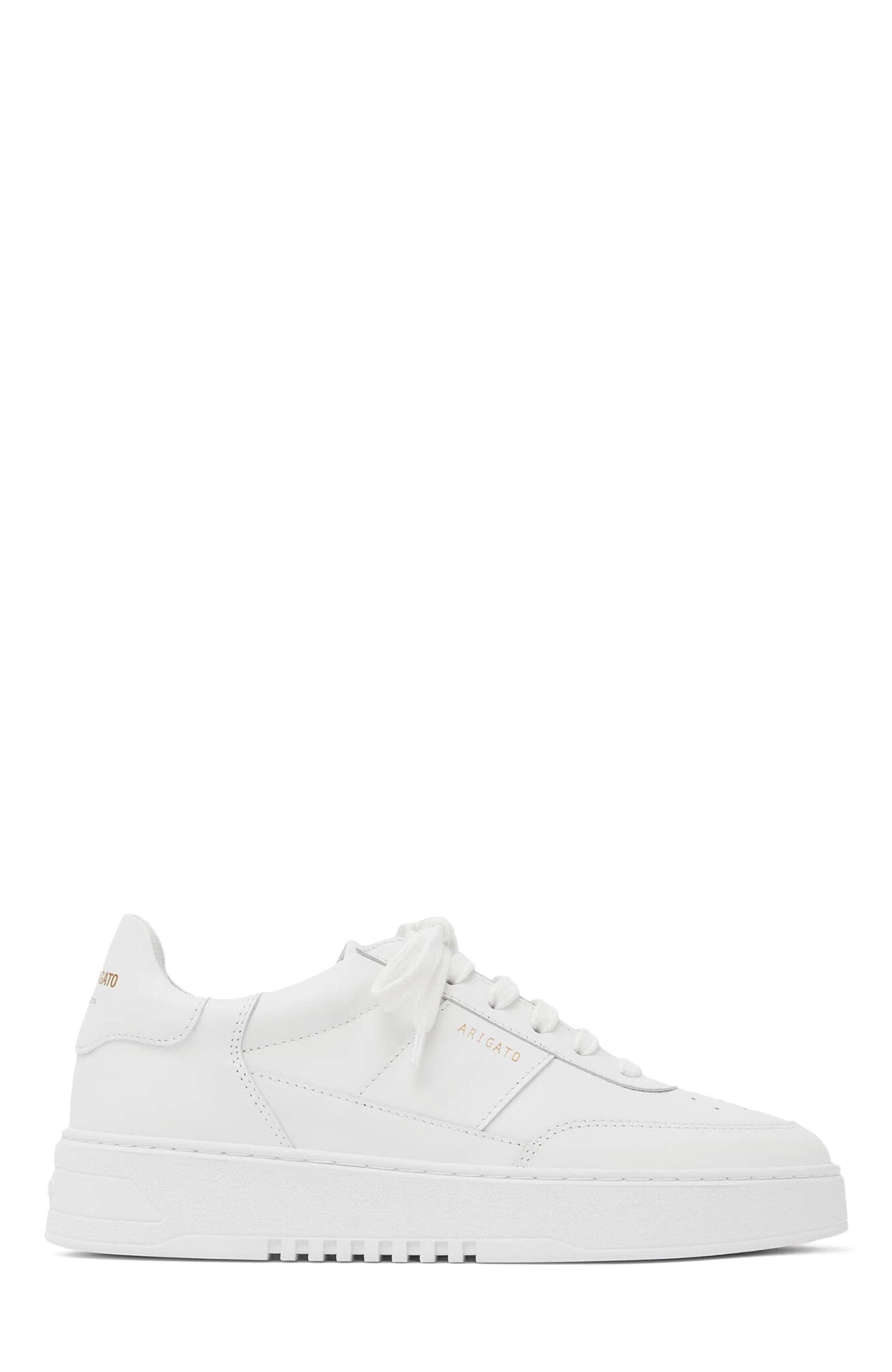 Axel Arigato Orbit Vintage Leather Sneaker, Main, color, White/White