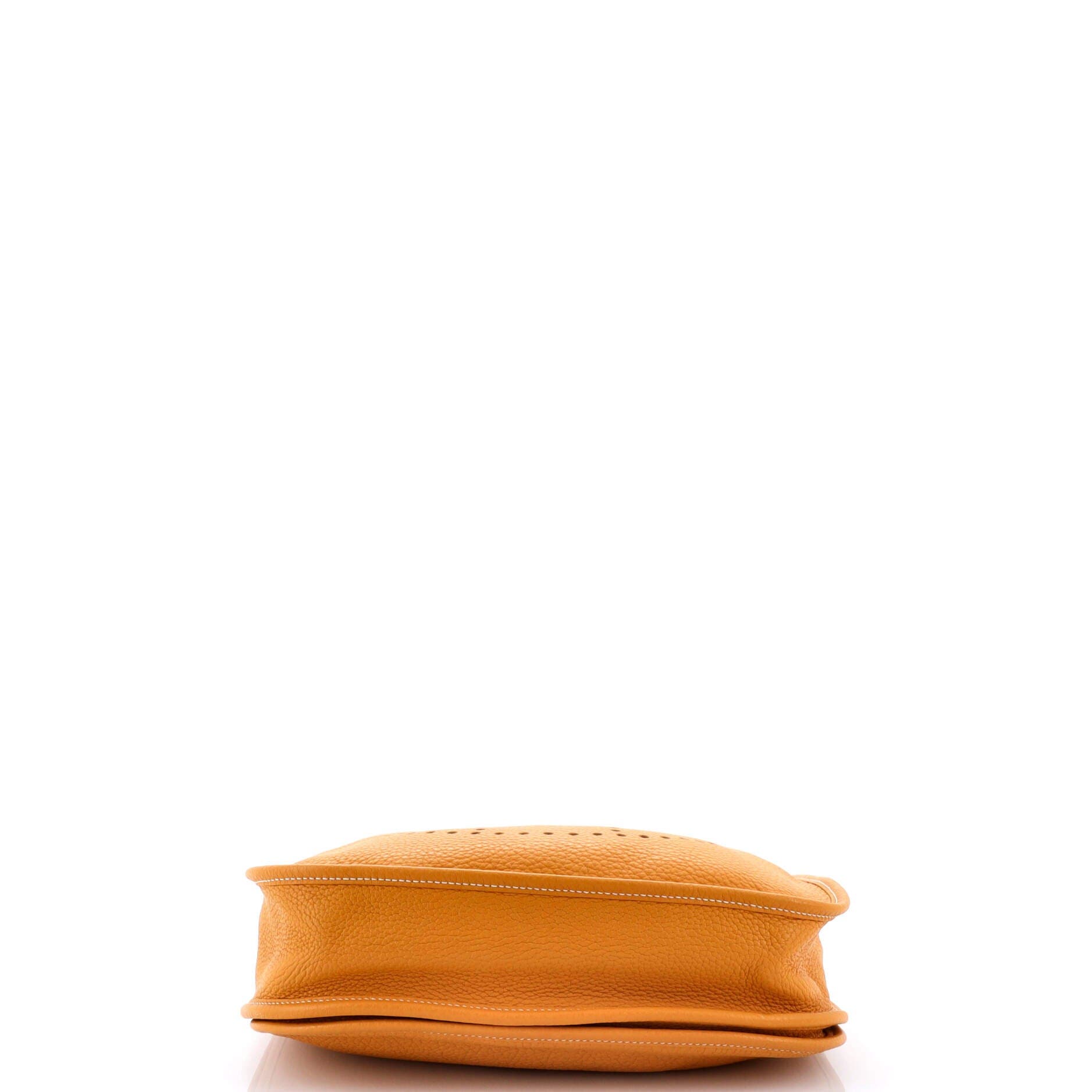 Pre-Owned Hermes Evelyne Bag Gen III Clemence PM, Alternate, color, Moutarde