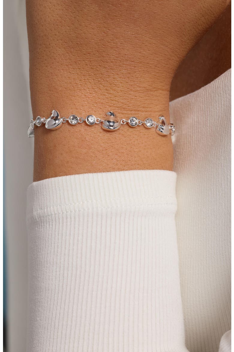 Peeps® Chick Bolo Bracelet, Alternate, color, Silver