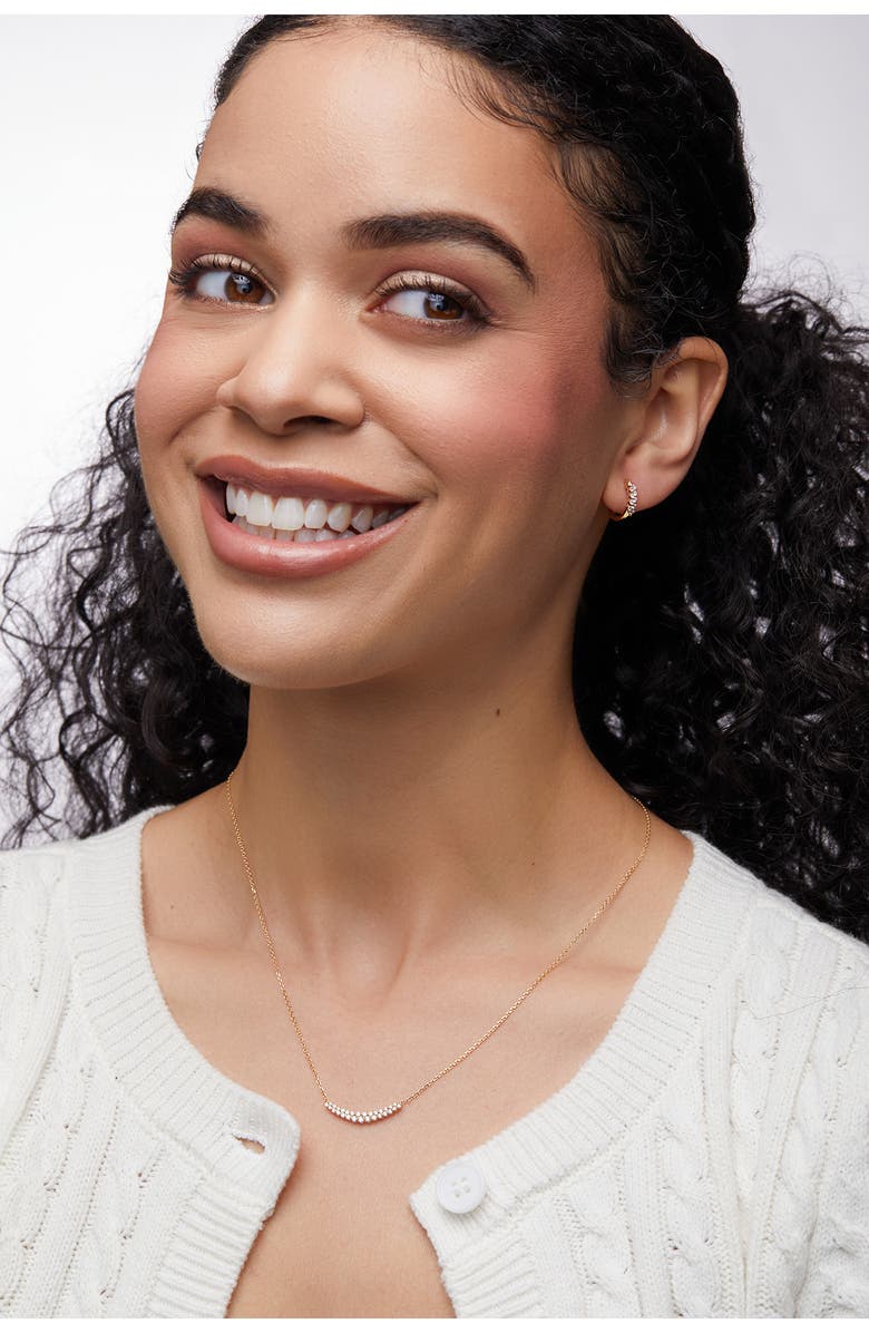 Bony Levy Liora Diamond Bar Pendant Necklace, Alternate, color, 18K Yellow Gold