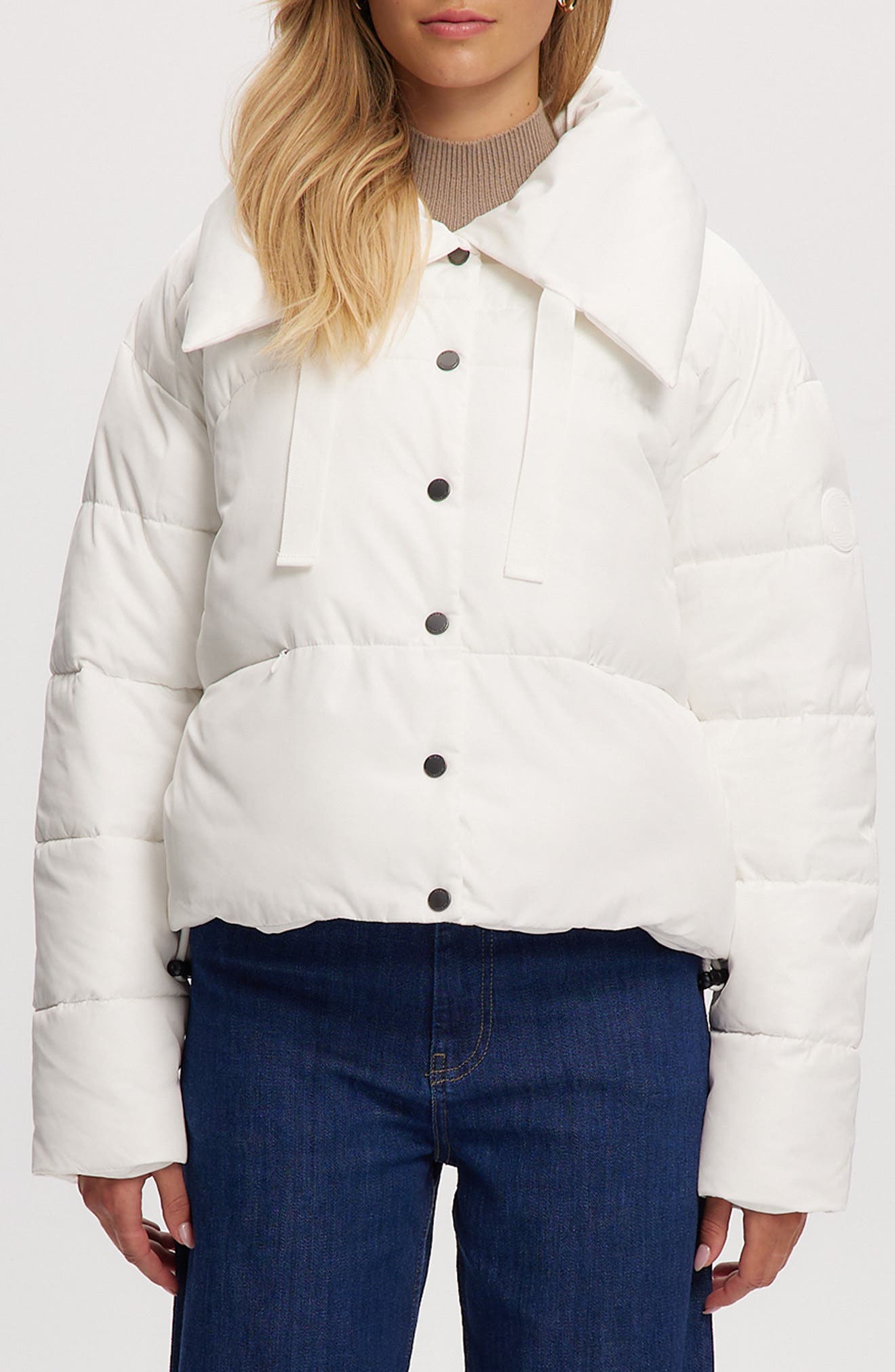 Noize Crop Puffer Jacket
