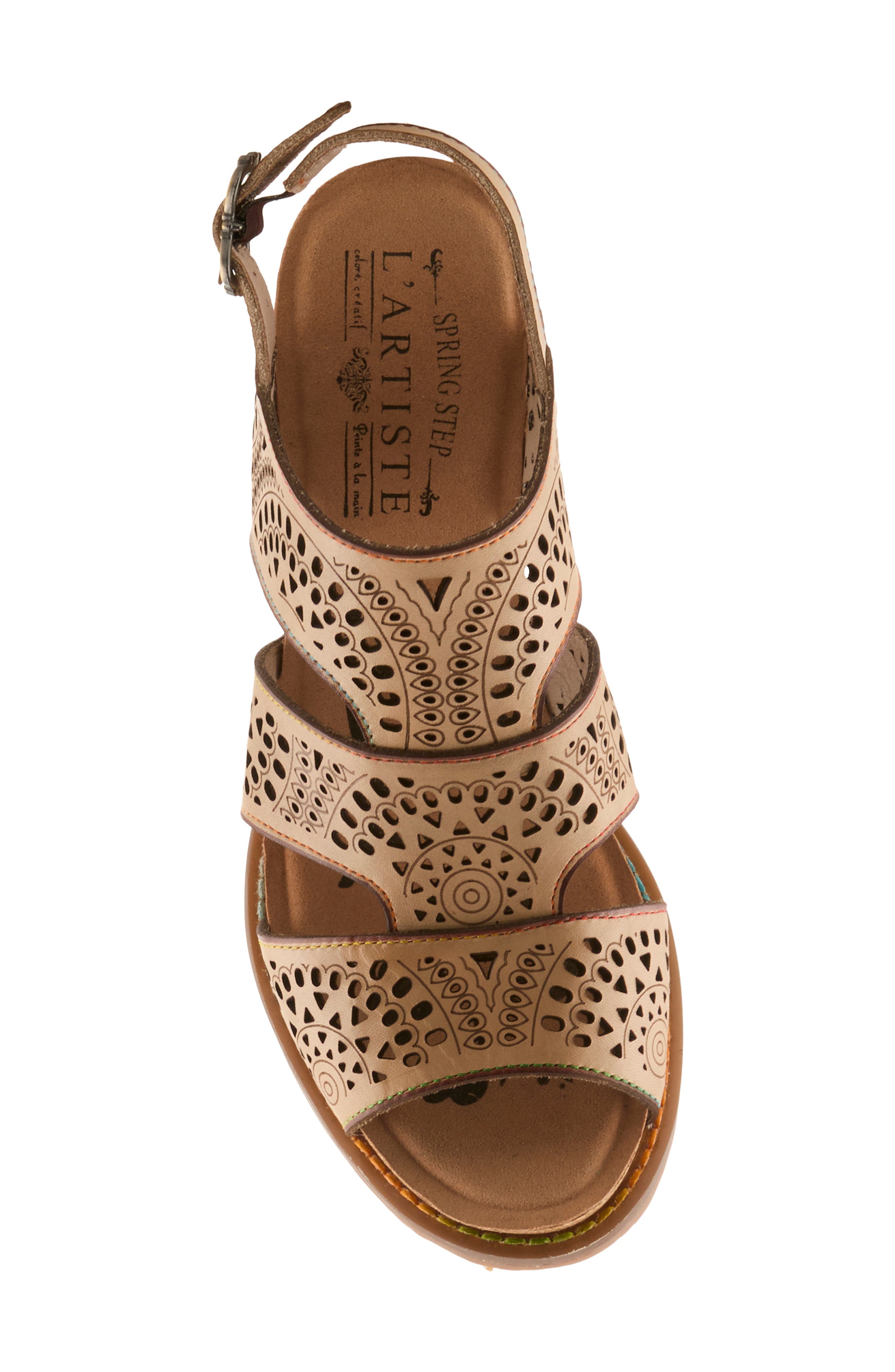 L'Artiste by Spring Step Perfdfection Slingback Sandal, Alternate, color, Light Tan