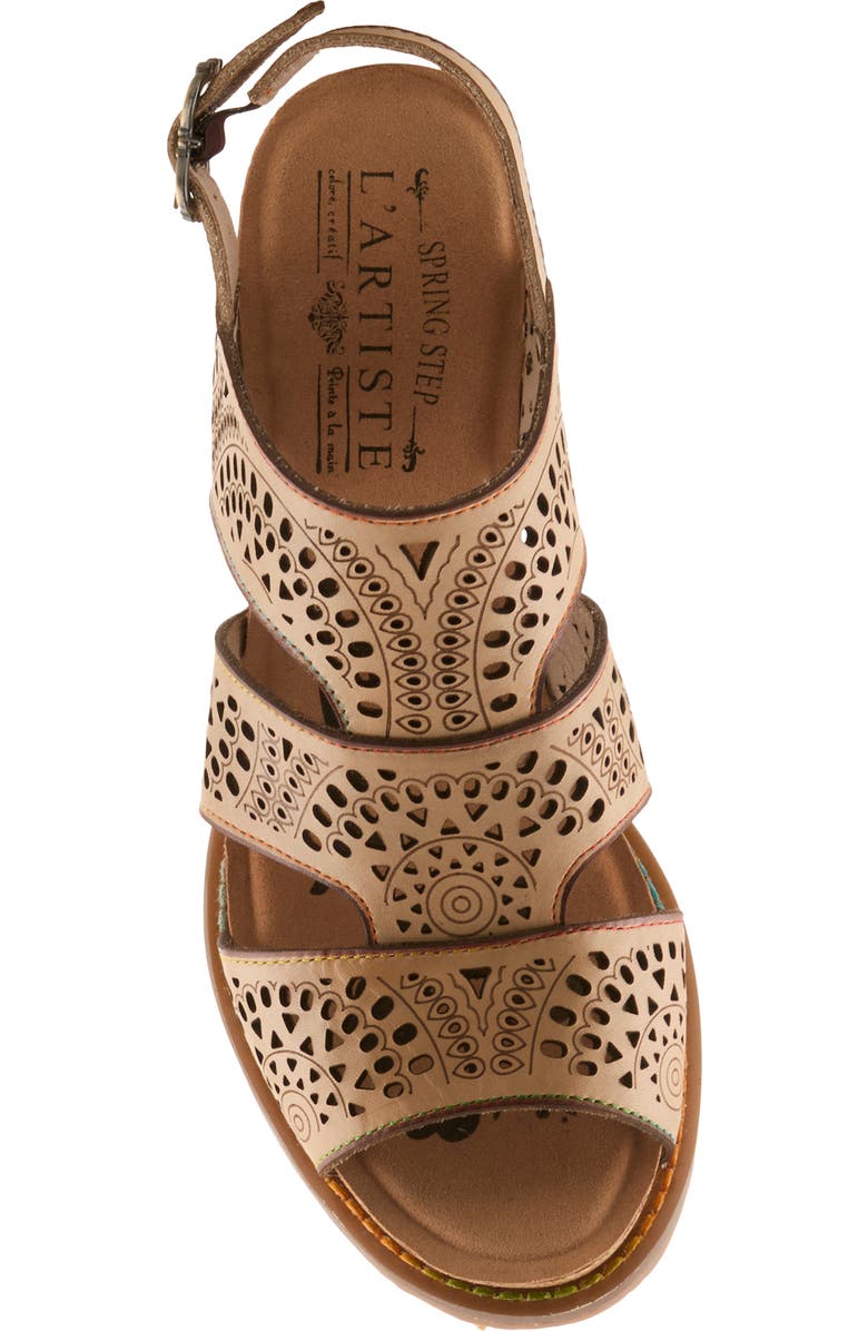 L'Artiste by Spring Step Perfdfection Slingback Sandal, Alternate, color, Light Tan