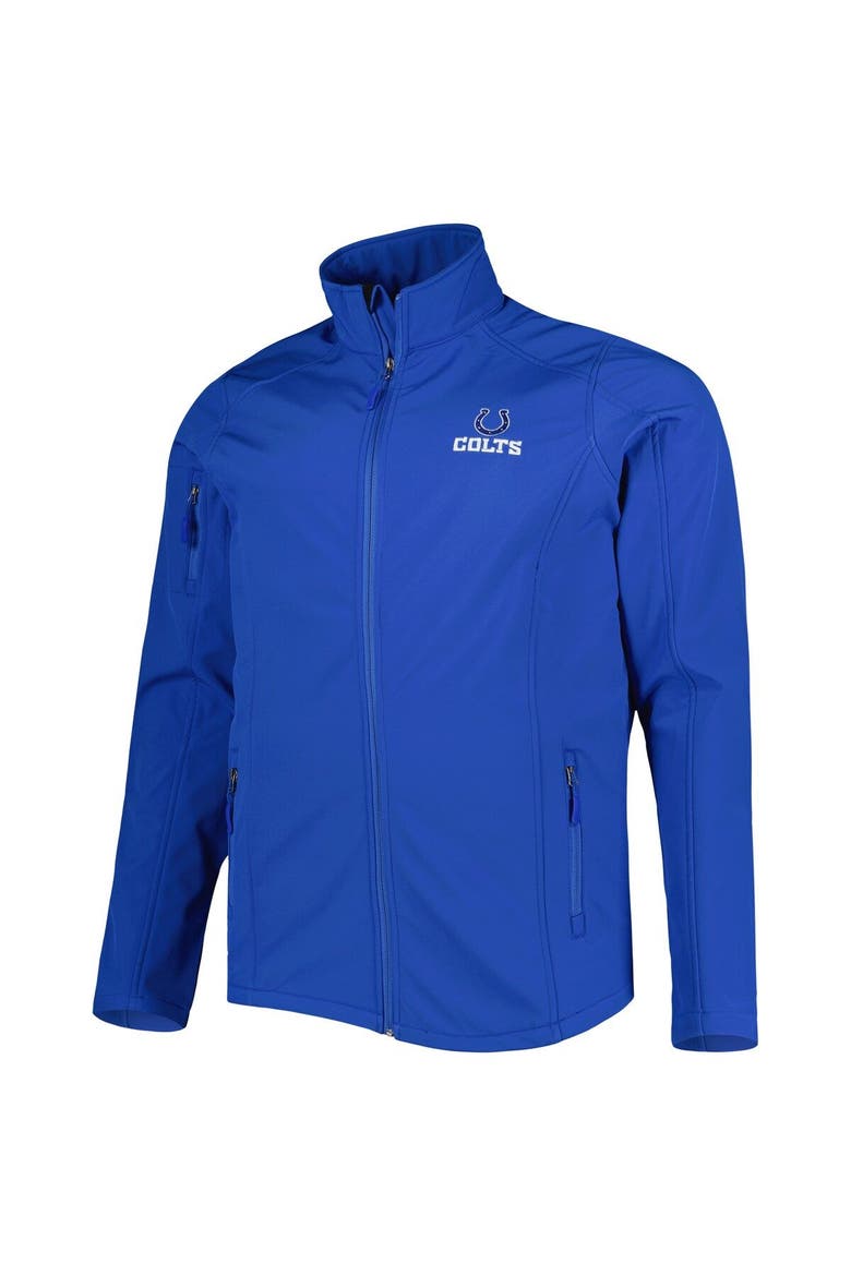Men's Dunbrooke Royal Indianapolis Colts Big & Tall Sonoma Softshell Full-Zip Jacket, Alternate, color, Royal