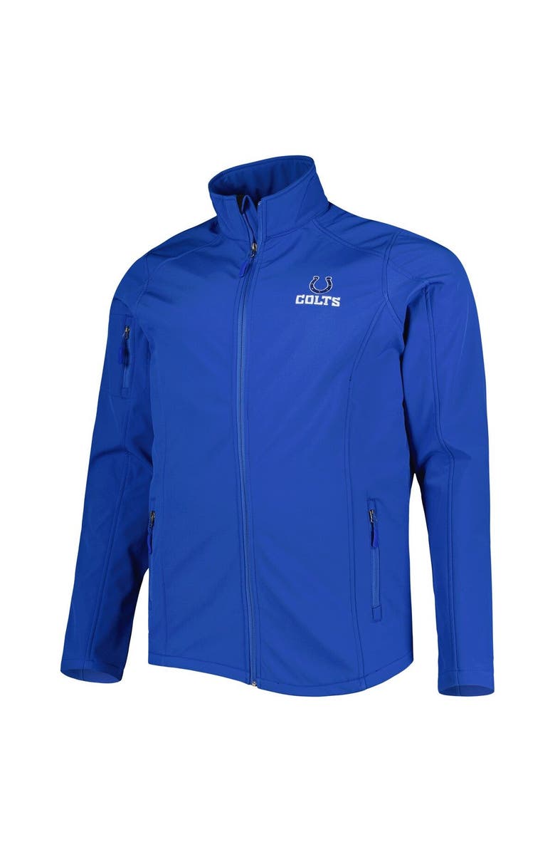 DUNBROOKE Men's Dunbrooke Royal Indianapolis Colts Big & Tall Sonoma Softshell Full-Zip Jacket, Alternate, color, Royal