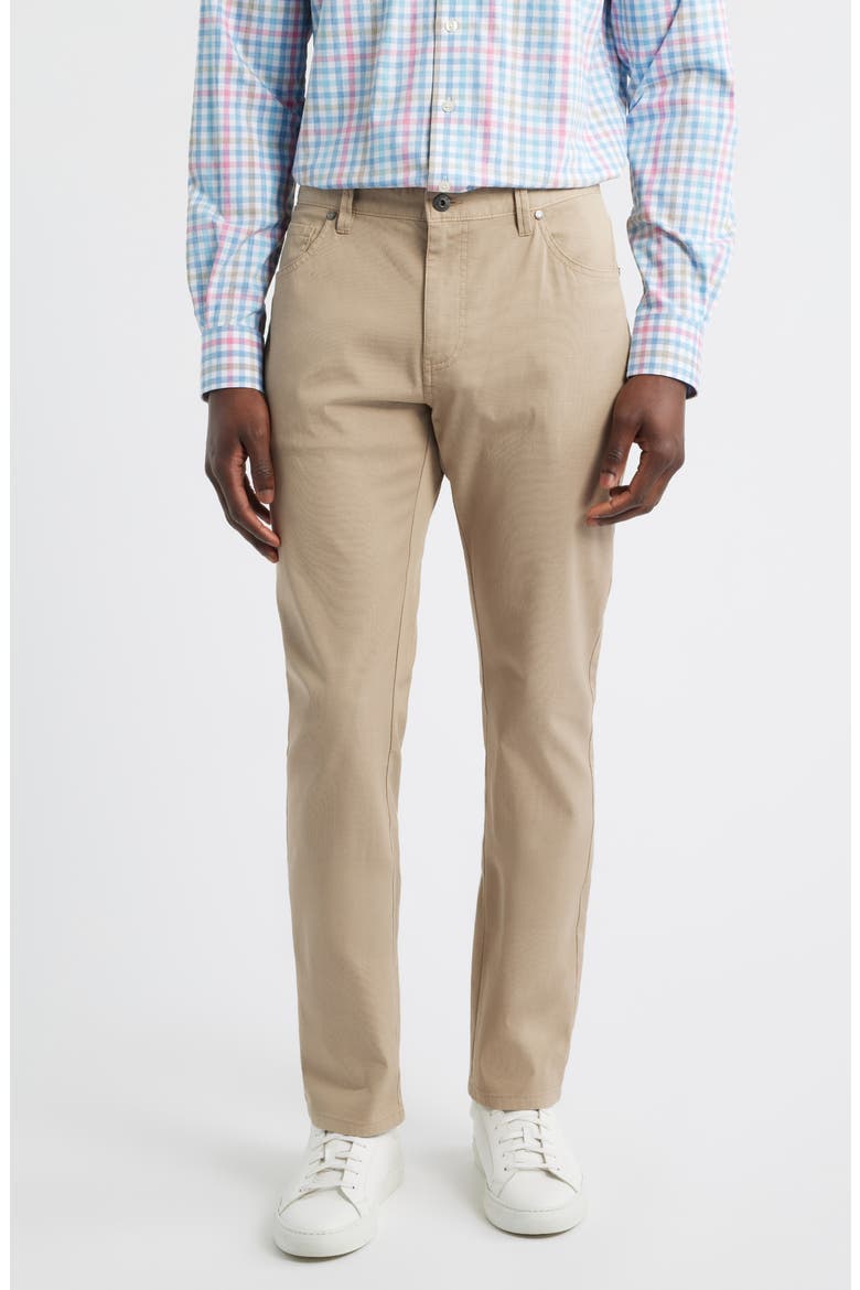 Atlas Garment Dye Stretch Pants, Main, color, KHAKI