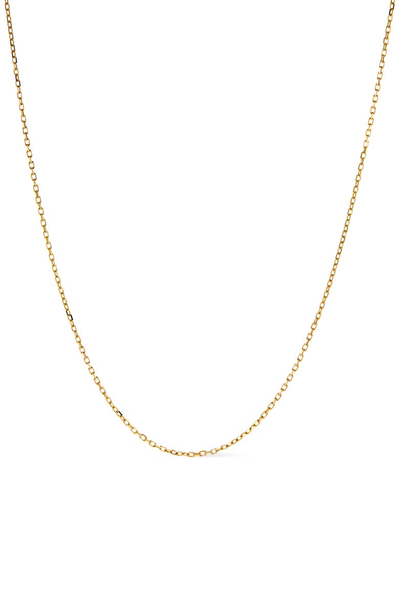 Dainty Chain Necklace, Main, color, Gold