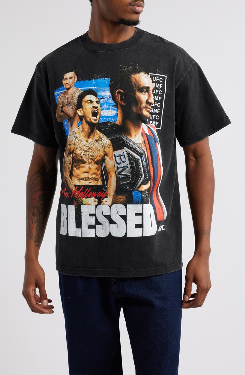 ID Supply Co UFC Max Holloway Blessed Express Graphic T-Shirt, Main, color, 