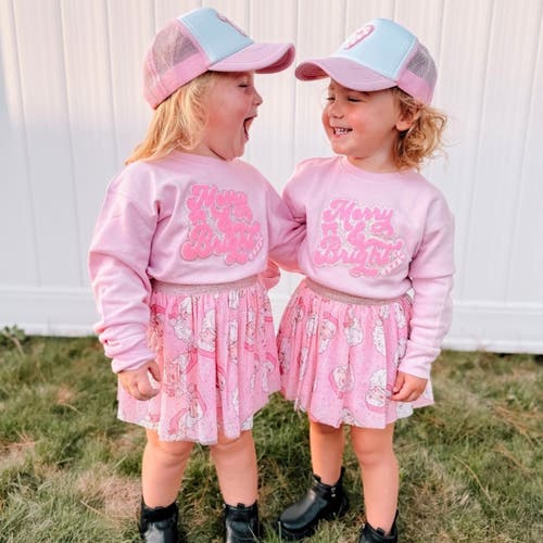 Sweet Wink Retro Santa Christmas Tutu In Pink