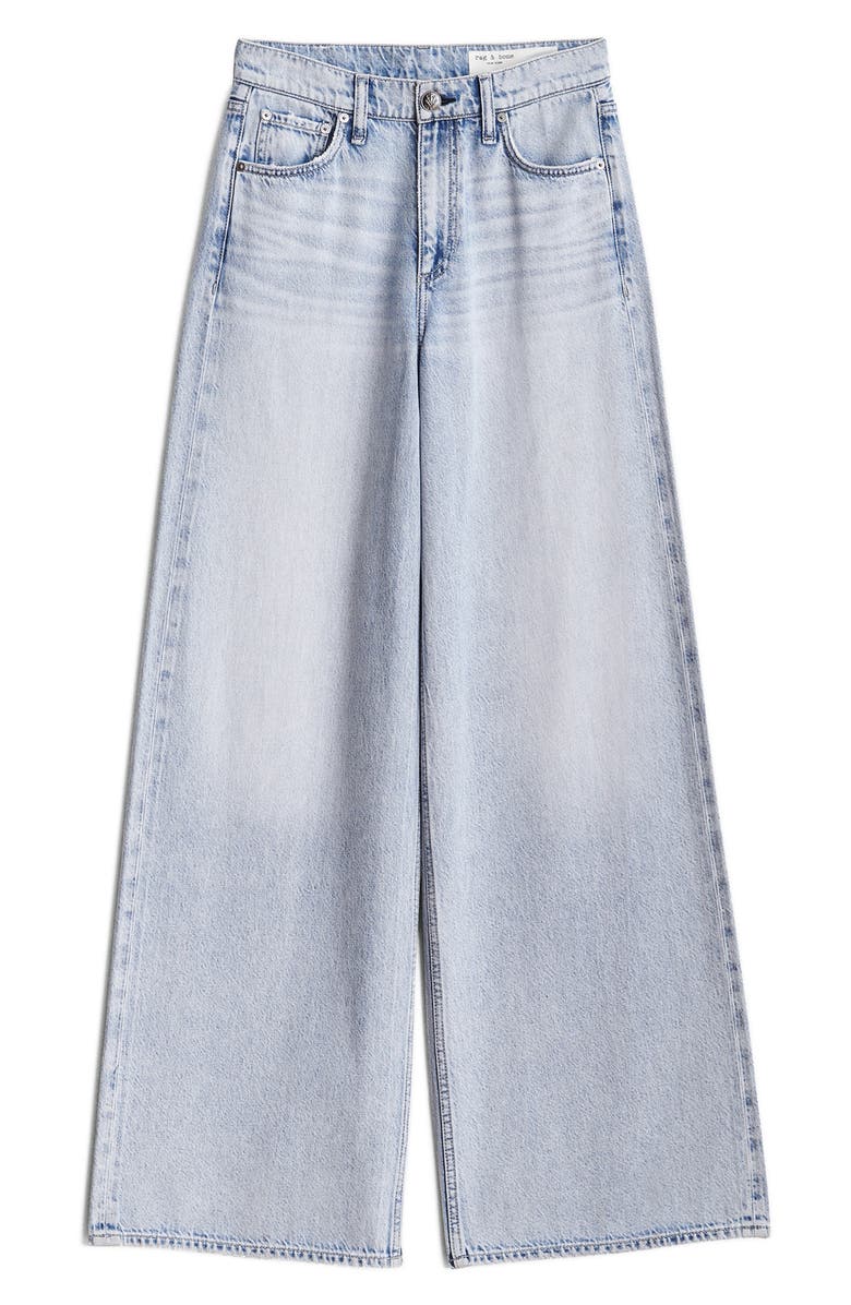 rag & bone Sofie Featherweight Wide Leg Jeans, Alternate, color, Kierra