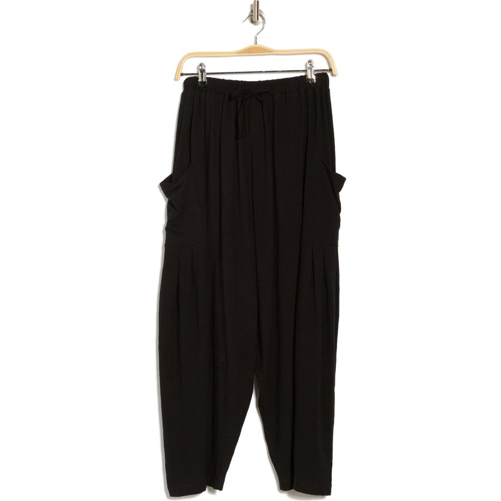 RDI RDI DRAWSTRING COTTON BARREL PANTS